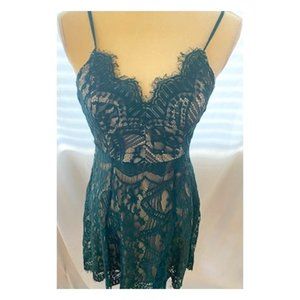 Green Lace Dress